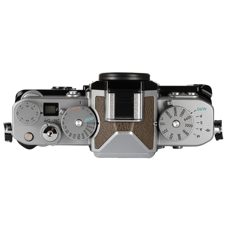 Nikon Zf 24.5MP Full Frame Mirrorless Camera with 273-Point Hybrid AF and 5-Axis Stabilization (Silver & Sepia Brown)