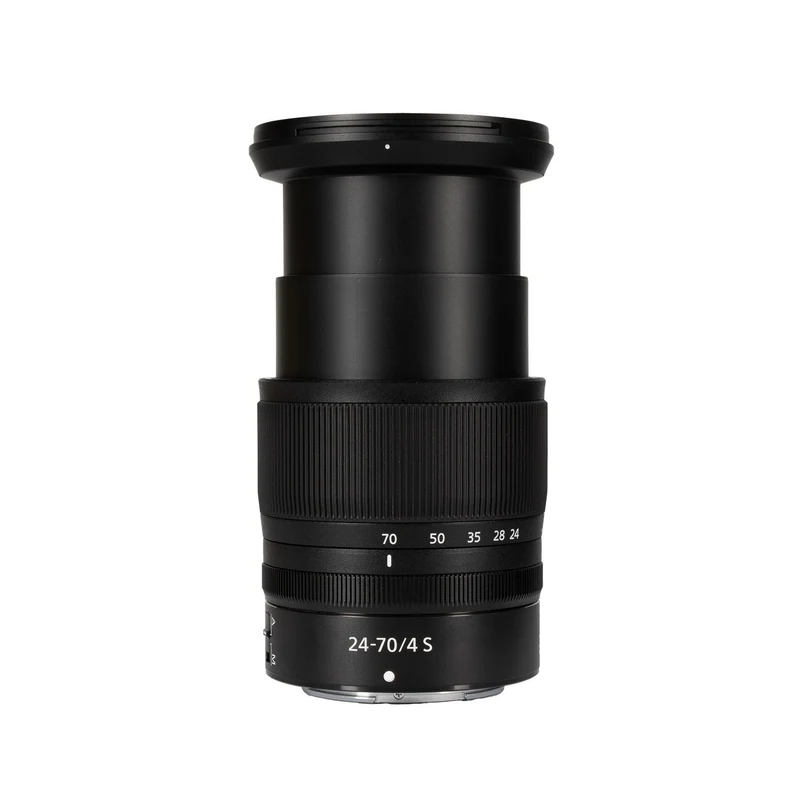 Nikon Zf Mirrorless Camera with 24-70mm f/4 Lens - Full Frame, 24.5MP, 4K UHD Video Recording with Dual Card Slots (Silver)