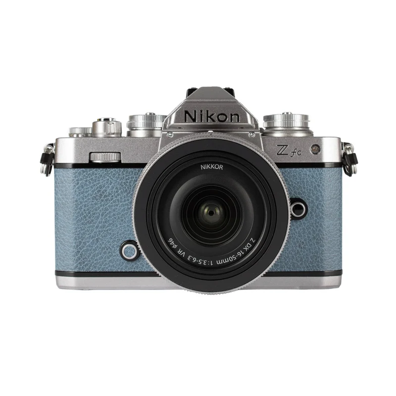 Nikon Z fc Mirrorless Camera with Z DX 16-50mm f/3.5-6.3 VR Lens (Chalk Blue)