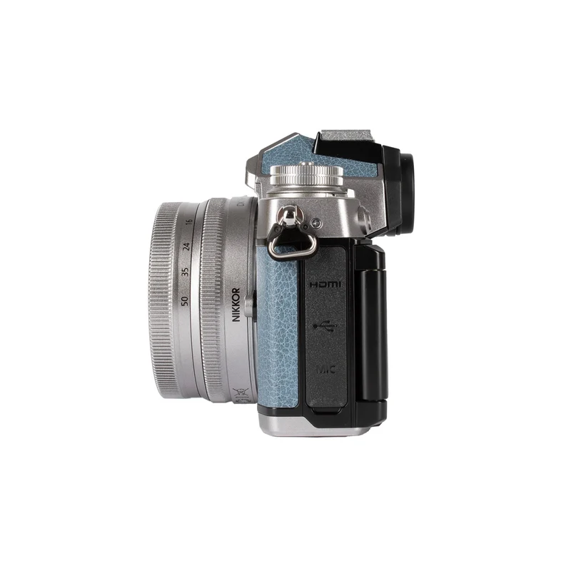 Nikon Z fc Mirrorless Camera with Z DX 16-50mm f/3.5-6.3 VR Lens (Chalk Blue)