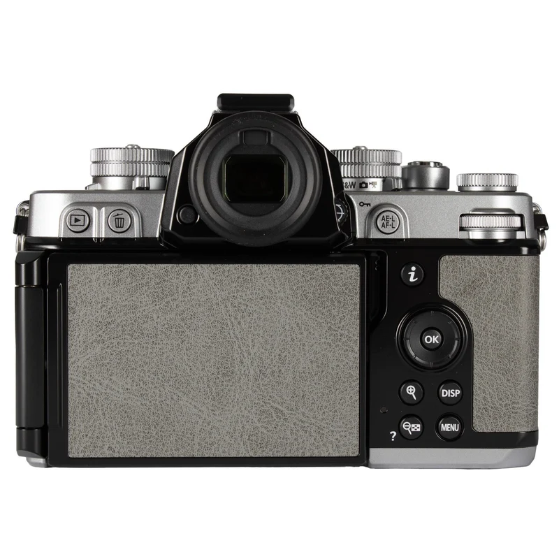 Nikon Zf 24.5MP Full Frame Mirrorless Camera with 273-Point Hybrid AF and 5-Axis Stabilization (Silver & Stone Gray)