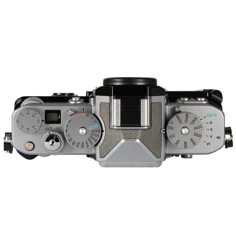 Nikon Zf 24.5MP Full Frame Mirrorless Camera with 273-Point Hybrid AF and 5-Axis Stabilization (Silver & Stone Gray)