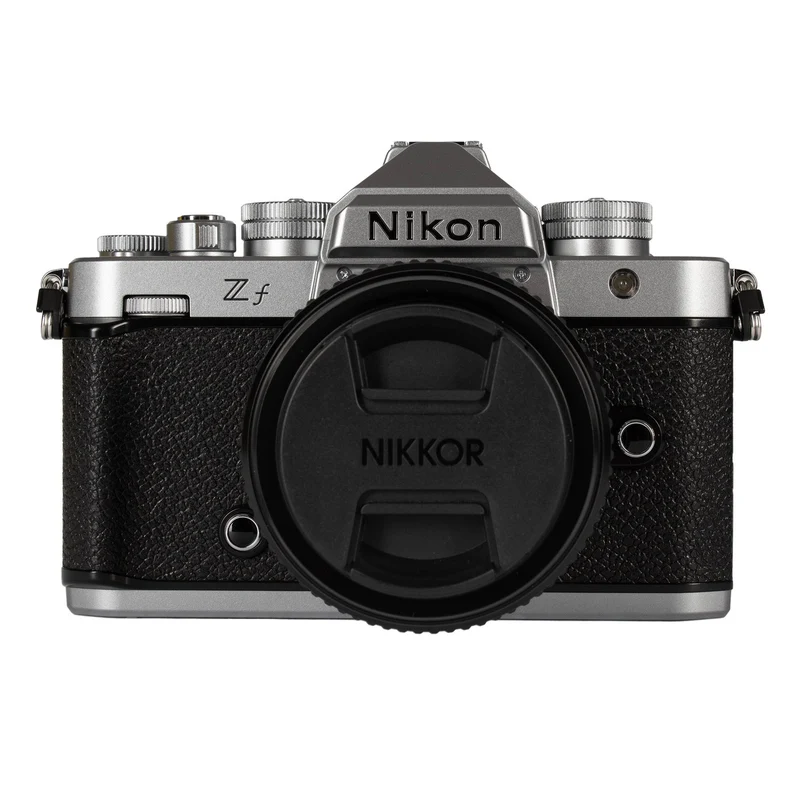 Nikon Zf Mirrorless Camera with 40mm Lens - Full Frame, 24.5MP, 4K UHD Video Recording with Dual Card Slots (Silver)