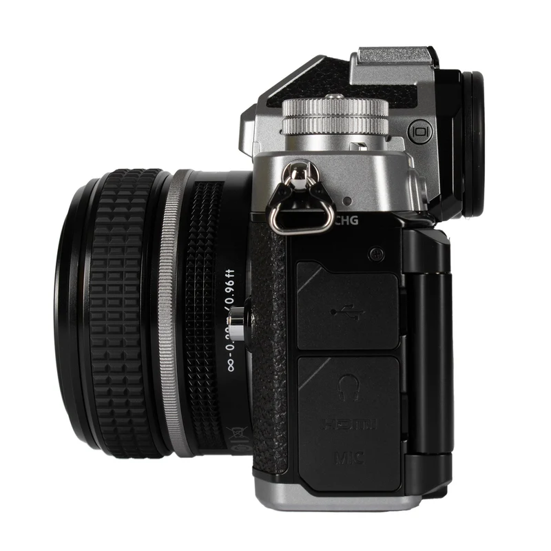 Nikon Zf Mirrorless Camera with 40mm Lens - Full Frame, 24.5MP, 4K UHD Video Recording with Dual Card Slots (Silver)