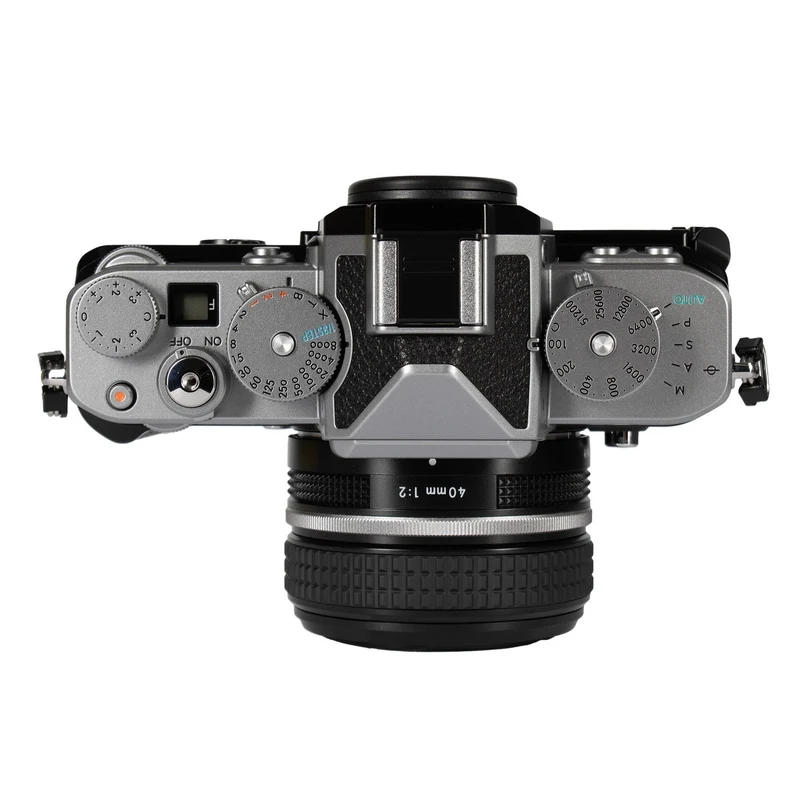 Nikon Zf Mirrorless Camera with 40mm Lens - Full Frame, 24.5MP, 4K UHD Video Recording with Dual Card Slots (Silver)