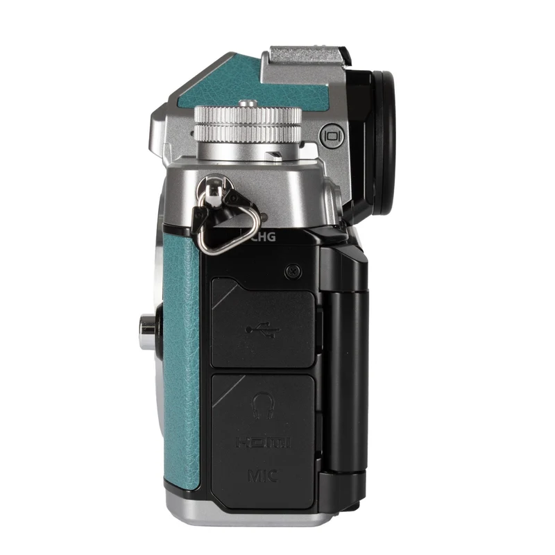 Nikon Zf Mirrorless Camera (Body Only) with 24.5MP Full-Frame BSI CMOS Sensor and EXPEED 7 Processor (Silver and Teal Blue)