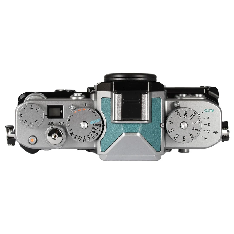 Nikon Zf Mirrorless Camera (Body Only) with 24.5MP Full-Frame BSI CMOS Sensor and EXPEED 7 Processor (Silver and Teal Blue)