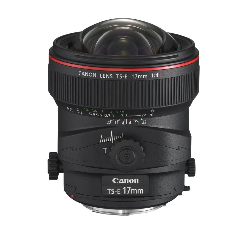 Canon TS-E 17mm f/4L UD Aspherical Ultra Wide Tilt-Shift Lens for Canon Digital SLR Cameras