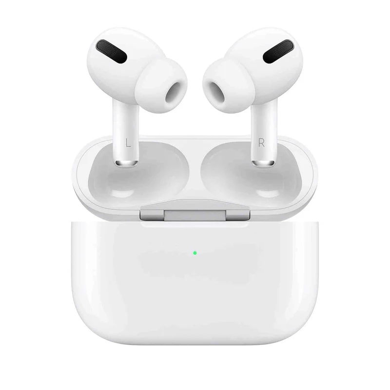 Apple AirPods Pro with Wireless Charging Case Bundle with Cable Ties + Deluxe Cleaning Kit + More