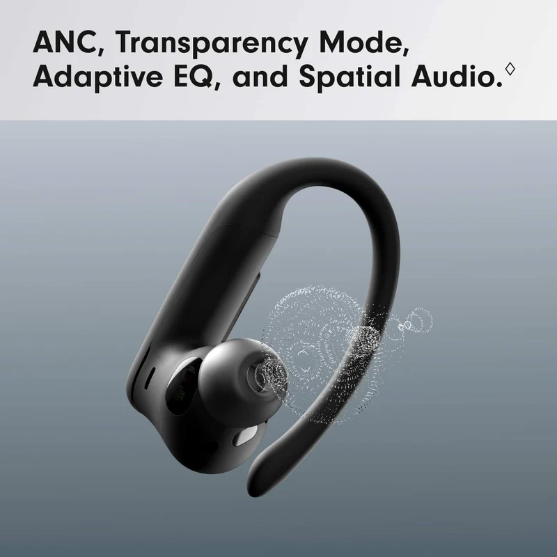 Beats Powerbeats Pro 2 Wireless Bluetooth Earbuds - Noise Cancelling, Heart Rate Monitor, IPX4, Up to 45H Battery & Charging Case, Works with Apple & Android - Jet Black