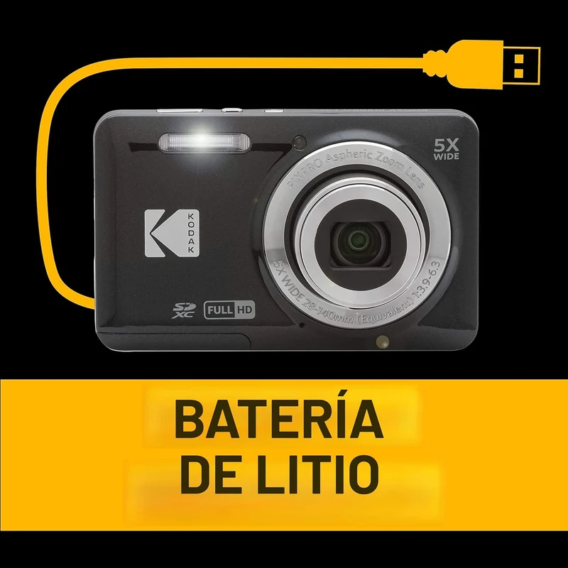 KODAK PIXPRO FZ55-BK 16MP CMOS Sensor Digital Camera