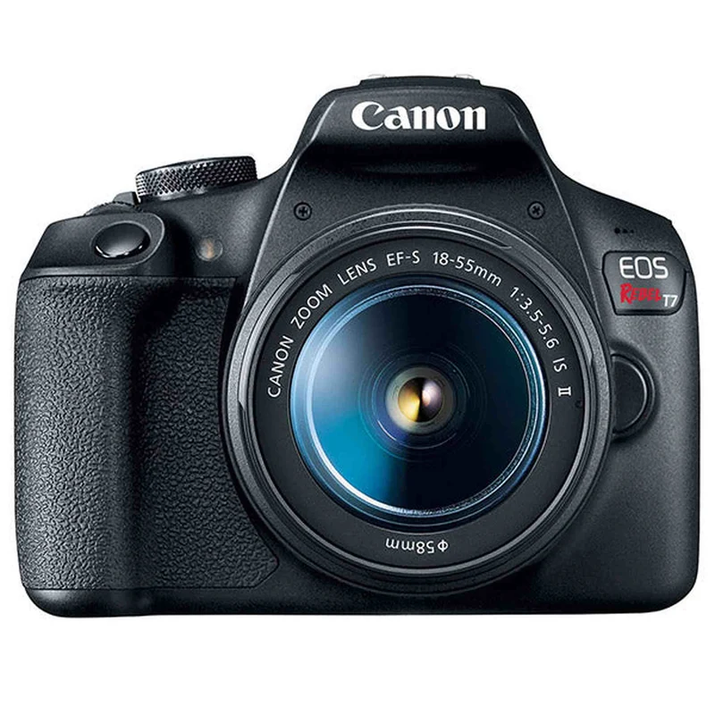 Canon EOS Rebel T7 DSLR Camera W/ 18-55mm Lens - Pro Kit