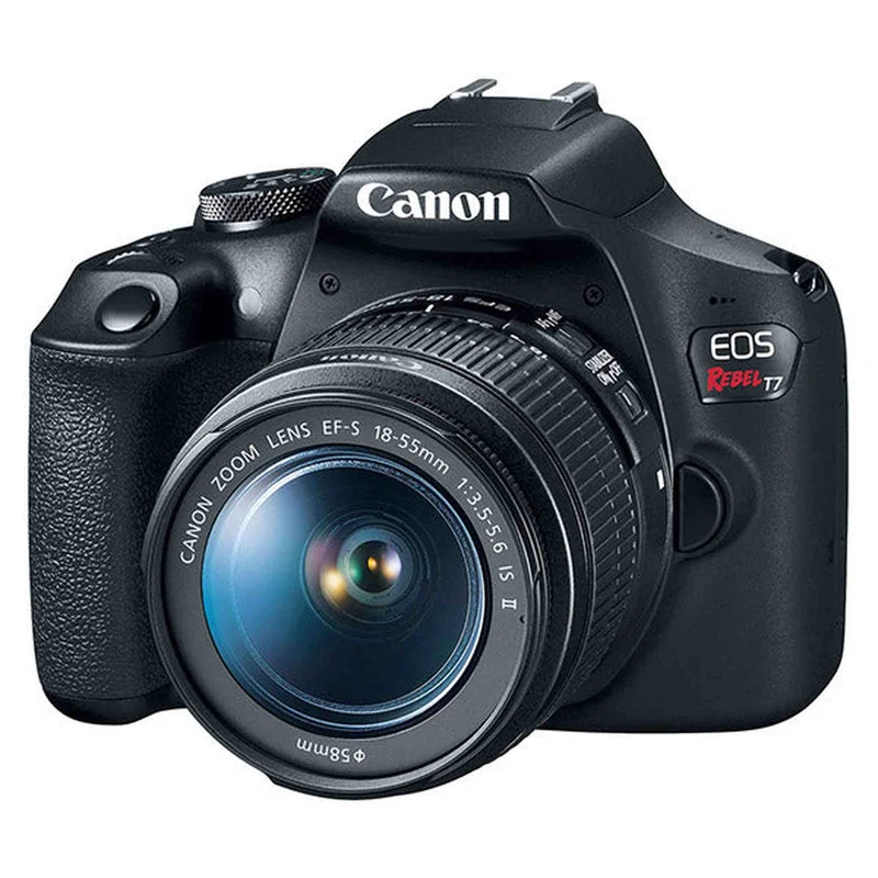 Canon EOS Rebel T7 DSLR Camera W/ 18-55mm Lens - Pro Kit