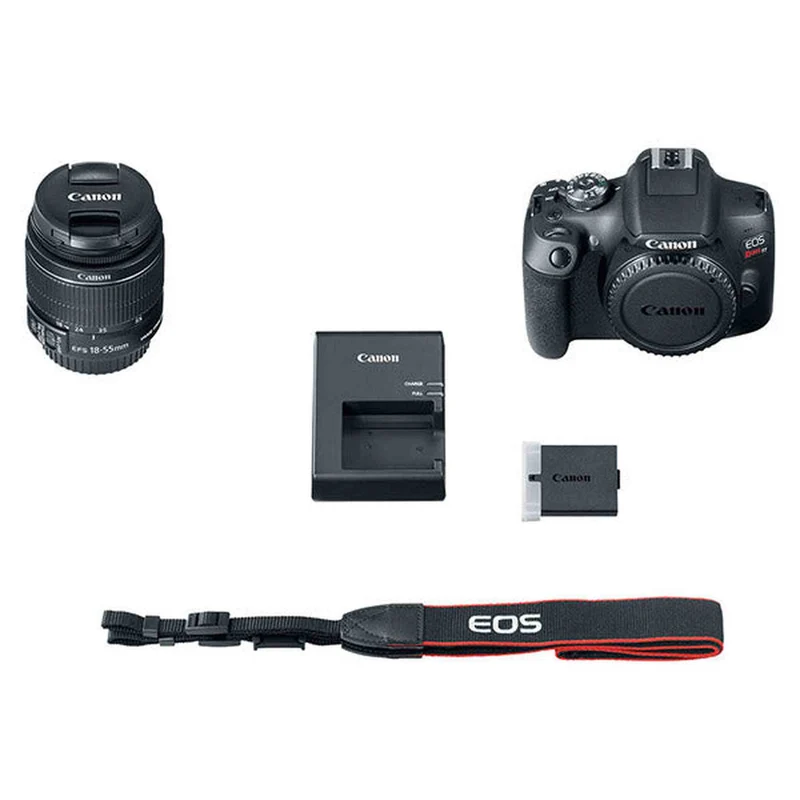 Canon EOS Rebel T7 DSLR Camera W/ 18-55mm Lens - Pro Kit