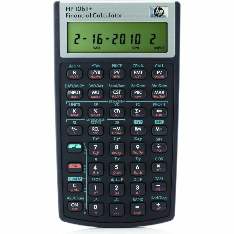 HP 10bII+ Financial Calculator (NW239AA)