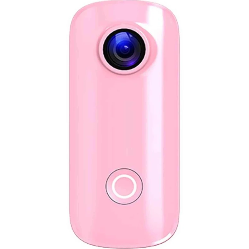 SJCAM C100+ Mini WiFi Action Camera 4K30fps Pocket Sized Wearable Body Camera, Magnetic, APP Control, Underwater Small Vlog Helmet Mount Kits SD Card, Weighs 1oz, 2.4 * 1 * 0.6 inch