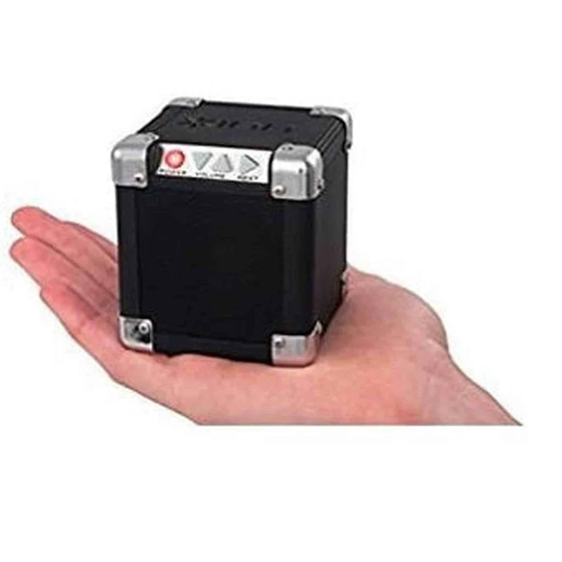 ION Audio Rock Block | Palm-Sized Wireless Bluetooth Speaker with 1/8" Input (15W)