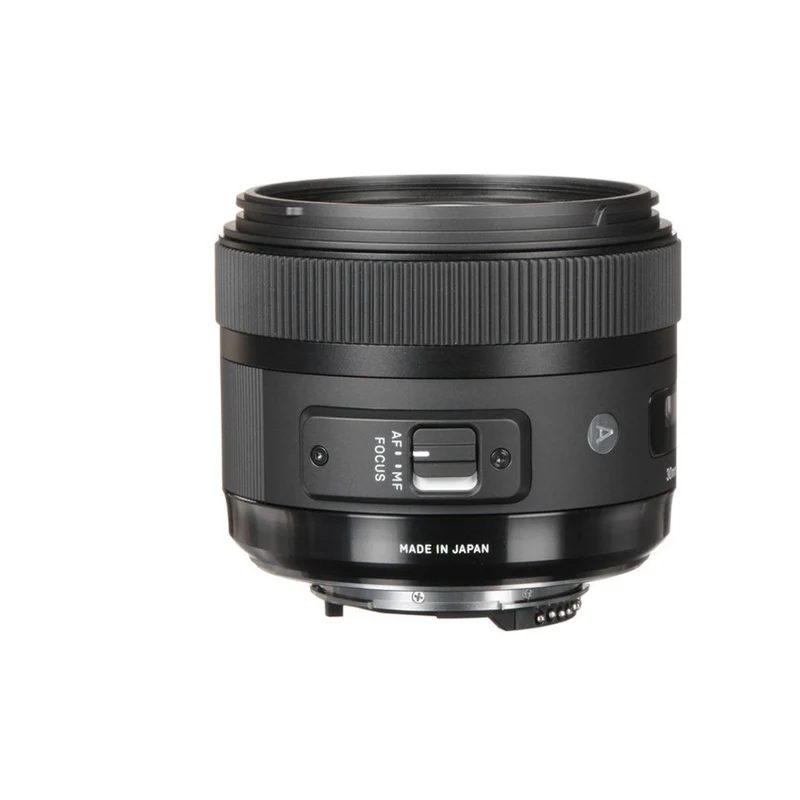Sigma 30mm f/1.4 DC HSM Art Lens for Nikon F with 128GB Memory Card and Filter Kit
