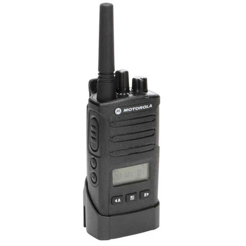 Motorola RMU2080D On-Site 8 Channel UHF Rugged Two-Way Business Radio with Display and NOAA (Black)