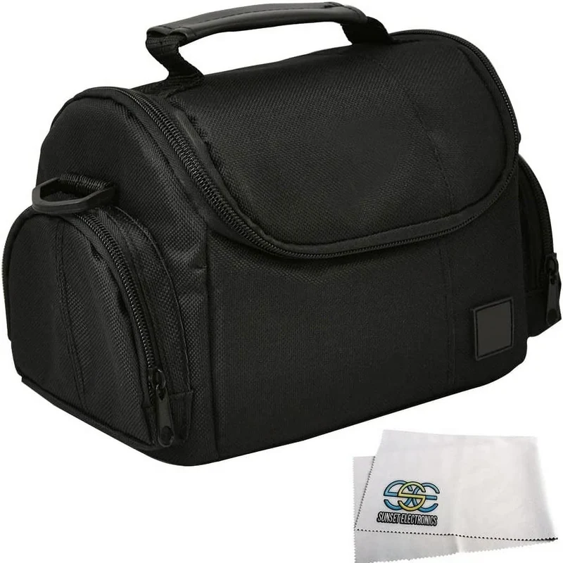 Medium Soft Padded Digital SLR Camera Travel Bag with Strap for COOLPIX Cameras