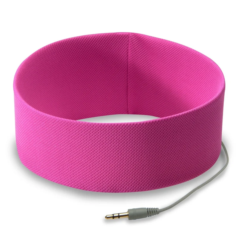 RunPhones Microphone Headphones (Wild Orchid, Medium)
