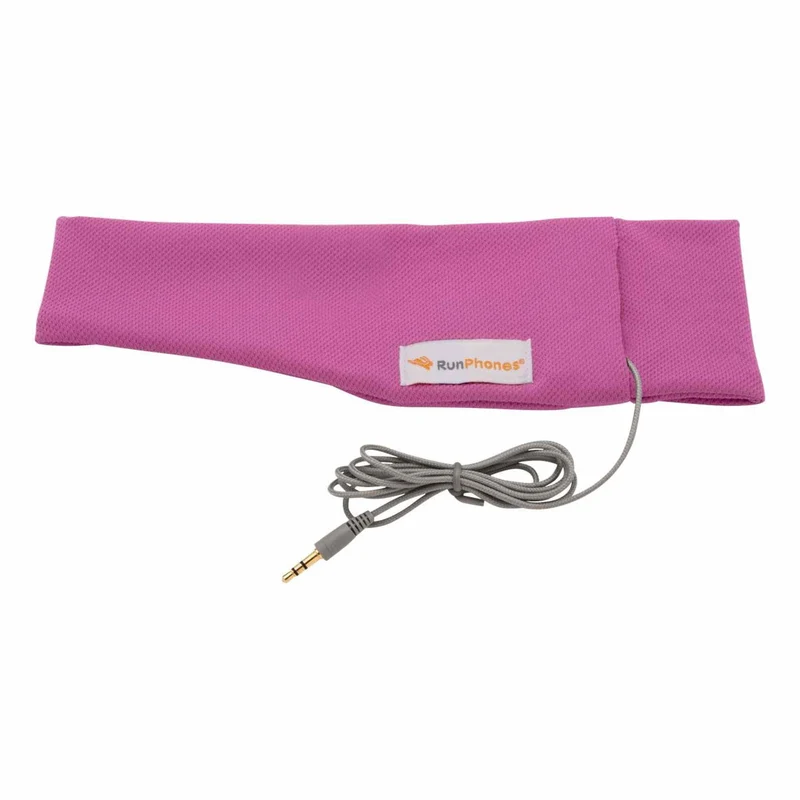 RunPhones Microphone Headphones (Wild Orchid, Medium)