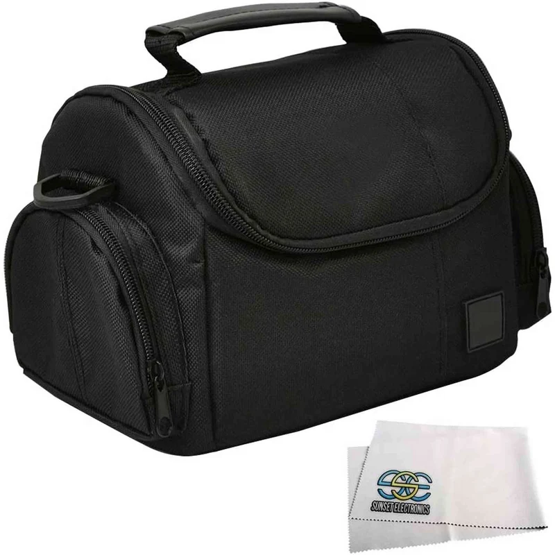 Medium Soft Padded Digital SLR Camera Travel Bag with Strap for Fujifilm Cameras