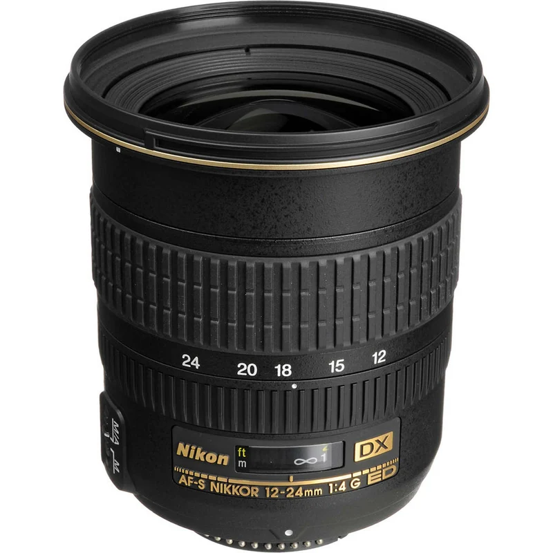 Nikon AF-S DX Zoom-12-24mm f/4G IF-ED Lens (2144) Intl Model Bundle