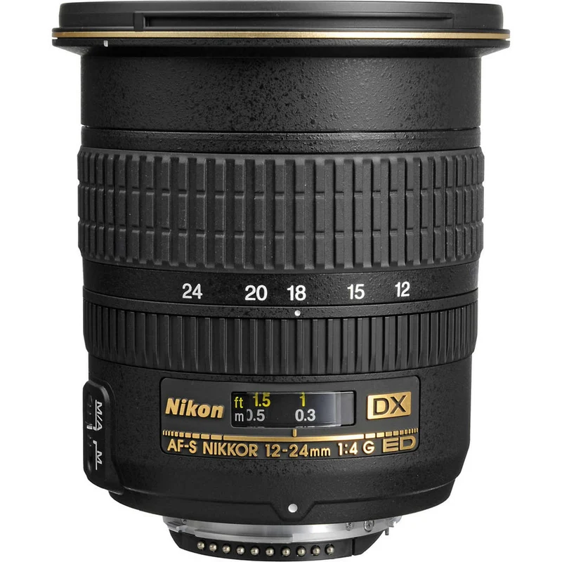Nikon AF-S DX Zoom-12-24mm f/4G IF-ED Lens (2144) Intl Model Bundle