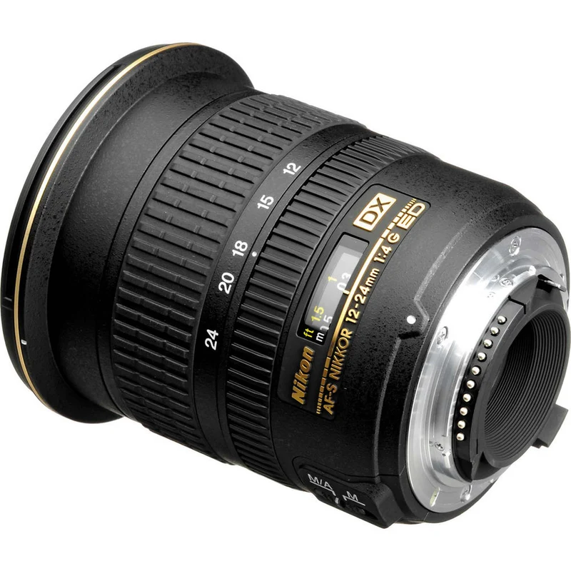Nikon AF-S DX Zoom-12-24mm f/4G IF-ED Lens (2144) Intl Model Bundle