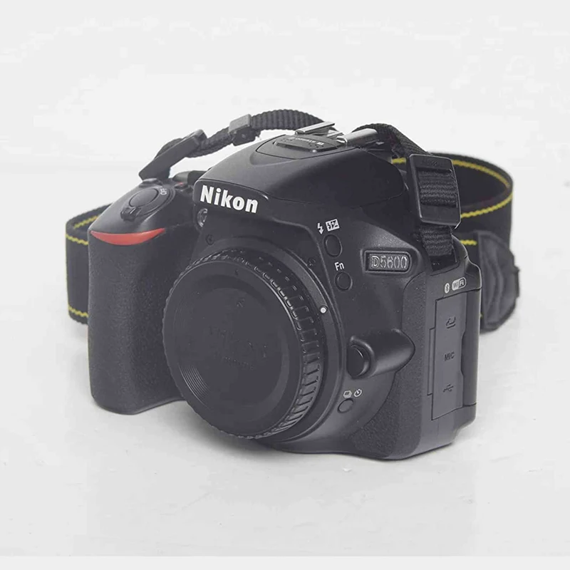 Nikon D5600 24.2MP DX-Format DSLR Digital Camera (1575) (Body Only) - (Black)