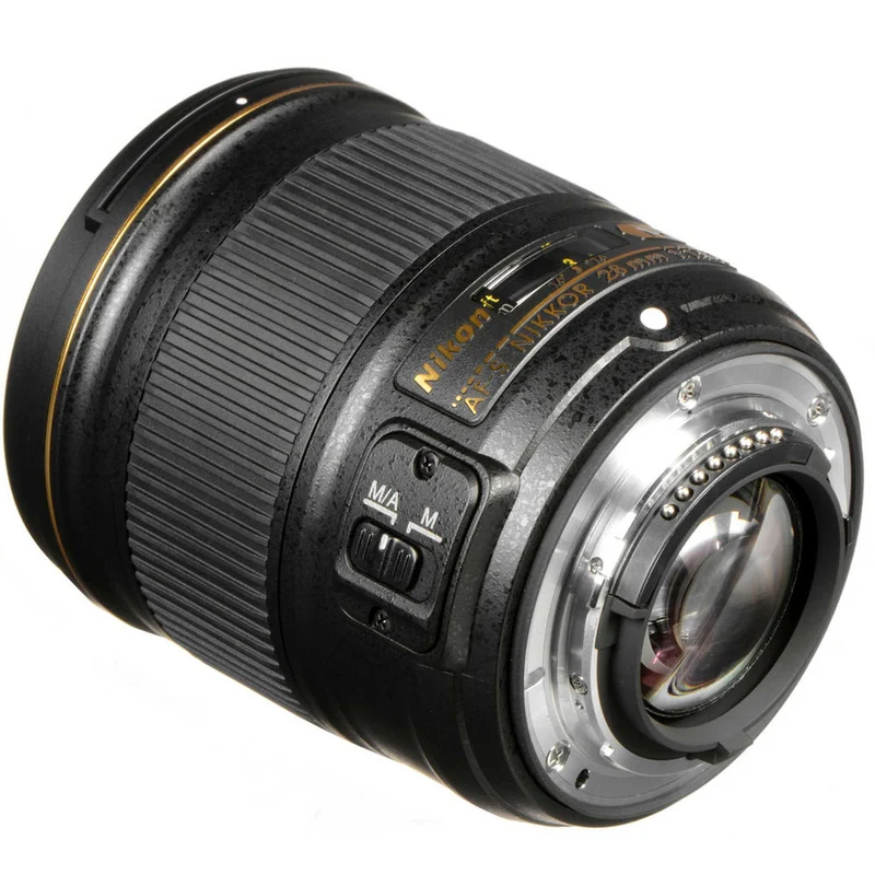 Nikon AF-S 28mm f/1.8G Wide-Angle Prime Lens (2203) Intl Model Bundle