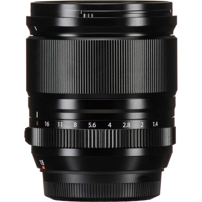 Fujifilm Fujinon XF 18mm f/1.4 R LM WR Prime Lens + 64GB SD Card Bundle