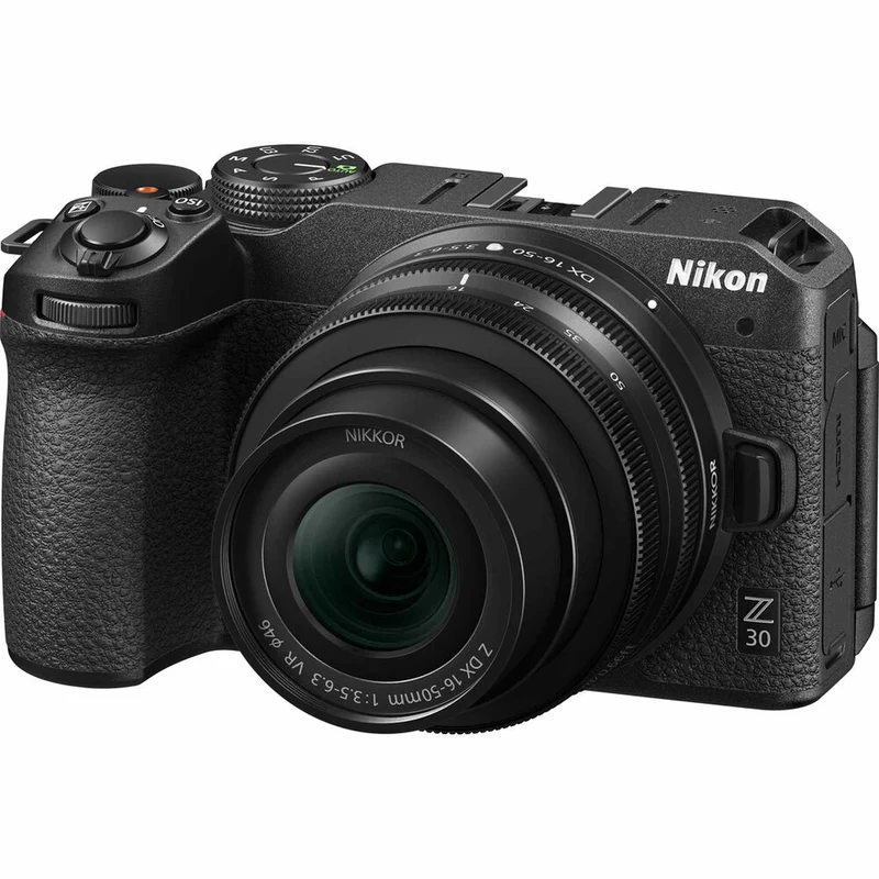 Nikon Z30 Mirrorless Digital Camera with 16-50mm Lens (1749, INTL) Deluxe Bundle