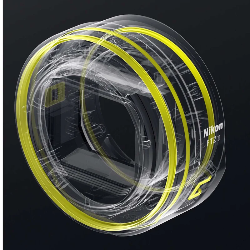 Nikon FTZ II Lens Mount Adapter for Z-Lens (4264) Intl Model Bundle + SD Card