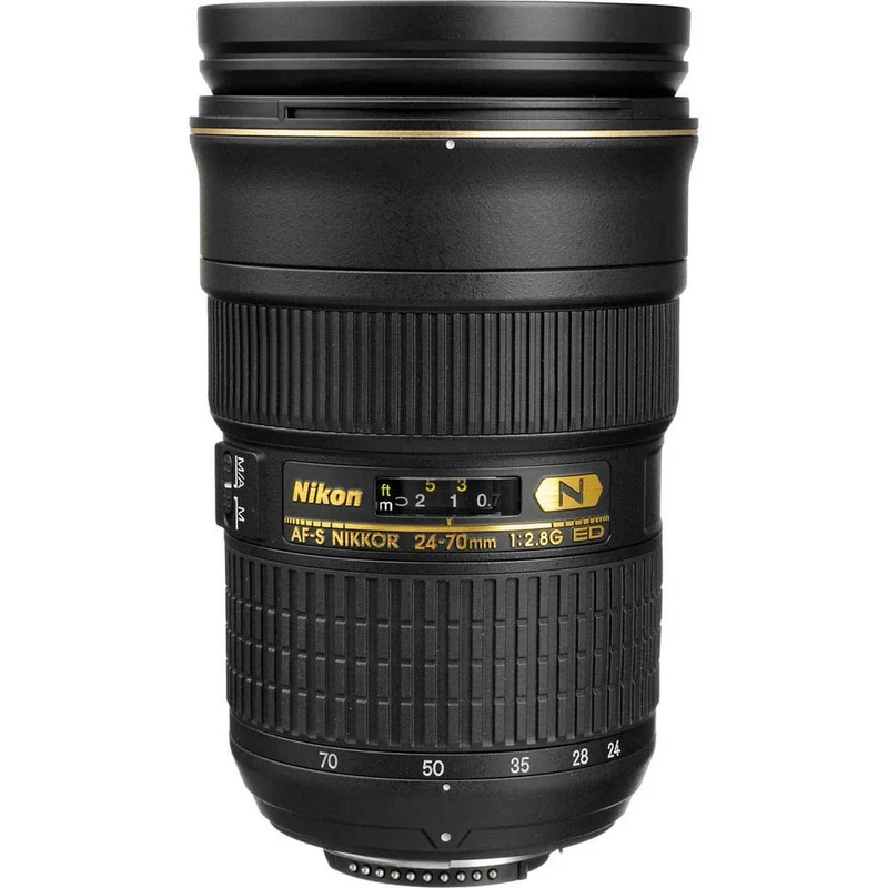 NIKON 24-70MM F/2.8G ED AF-S Lens + Deluxe Lens Cleaning Kit Bundle