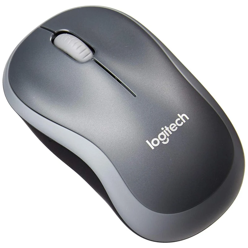 Logitech M185 Wireless Mouse for Computers Laptops Fast Scrolling Bundle (100-Pack)