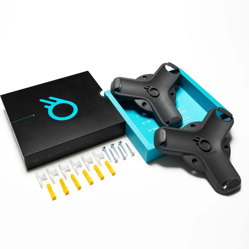 BlazePod Wall Mounts Set of 2 Add Wall Mounts to Your Pods and Podbases to Build Your Own On-The-Wall Setup