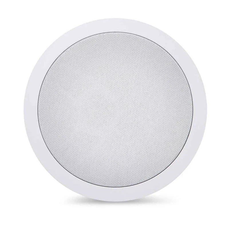 Alfatron ALFC-657 Loudspeaker In-Ceiling Speaker, 2 Way 6'', w/Backbox and Amiable Tweeter, Can Play Up to 30W with Seamless Design Ready to Listen