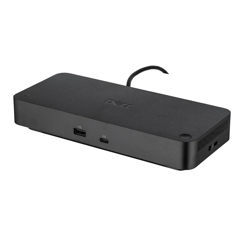 Dell Pro Dock WD25 - USB Type-C with DP Alt Mode Connector, DisplayPort/HDMI/USB 3.2 Gen2 Connectivity, Up to 100-Watt Power delivery - Black