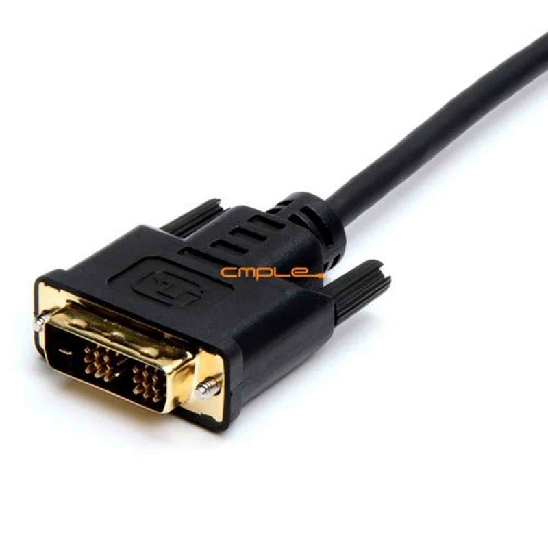 CMPLE - HDMI to DVI Adapter Cable Bi Directional High Speed Monitor Cable for PC Laptop HDTV Projector - 6 feet