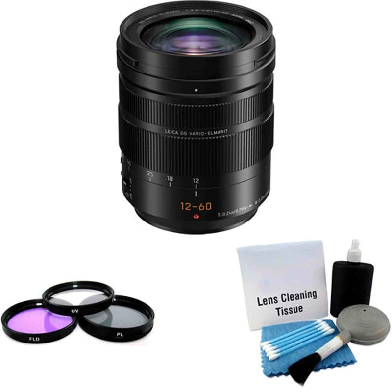 Panasonic Leica DG Vario-Elmarit 12-60mm f/2.8-4 ASPH. POWER O.I.S Lens Bundle 2