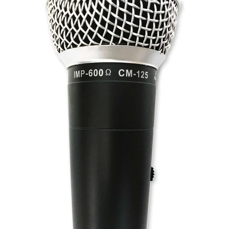 Dynamic Microphone Compatible With Interface. Set Comes With Cable & Case. Hyper Cardioid Mic With Tone Quality And On Off Switch