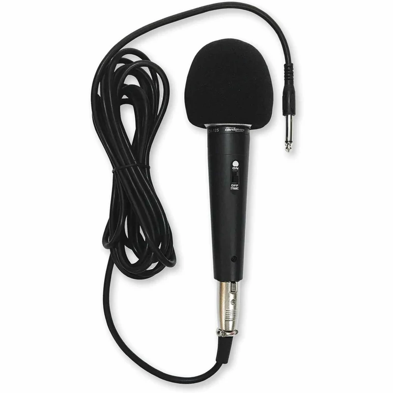 Dynamic Microphone Compatible With Interface. Set Comes With Cable & Case. Hyper Cardioid Mic With Tone Quality And On Off Switch