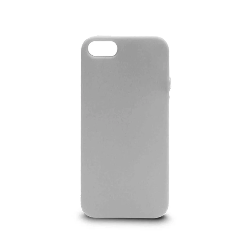 The Joy Factory Jugar Soft Silicone Case with Metal Frame for iPhone5/5S, CSD101 (Gray)