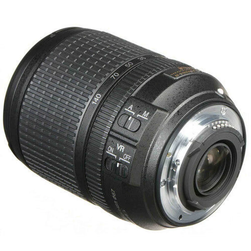 Nikon AF-S DX NIKKOR 18-140mm f/3.5-5.6G ED VR Lens + UV Kit & Cleaning Kit Bundle