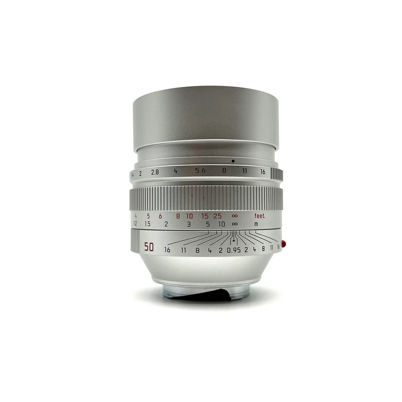 Leica 11667 Noctilux-M 50mm/f0.95 ASPH Normal Lens, Silver