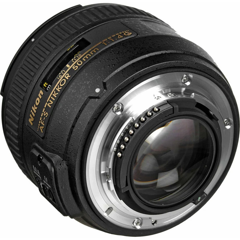 Nikon AF-S 50mm f/1.4G Compact Prime Lens (2180) Intl Model Bundle