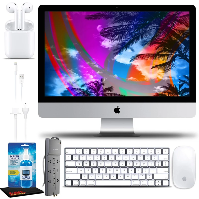 Apple 27" iMac with Retina 5K (512GB, Mid 2020) with AirPods 2 and More