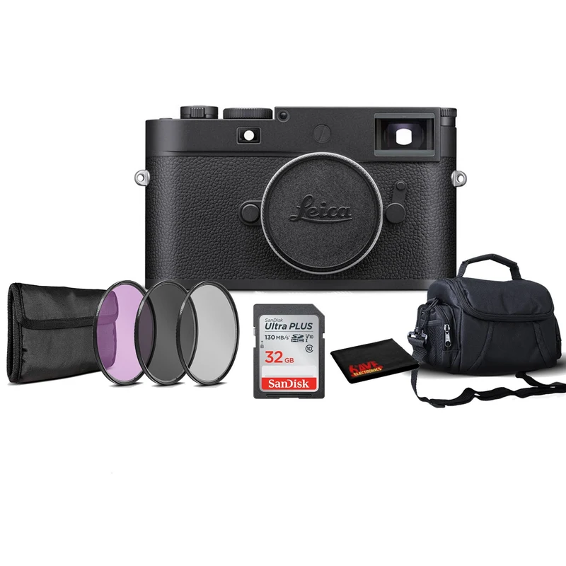 Leica M11 Monochrom Rangefinder Camera (20208) with 32GB Memory Card and More -